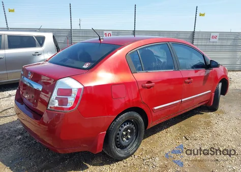 2010 Nissan Sentra 2.0S из США, поврежденный, VIN 3N1AB6AP6AL682709